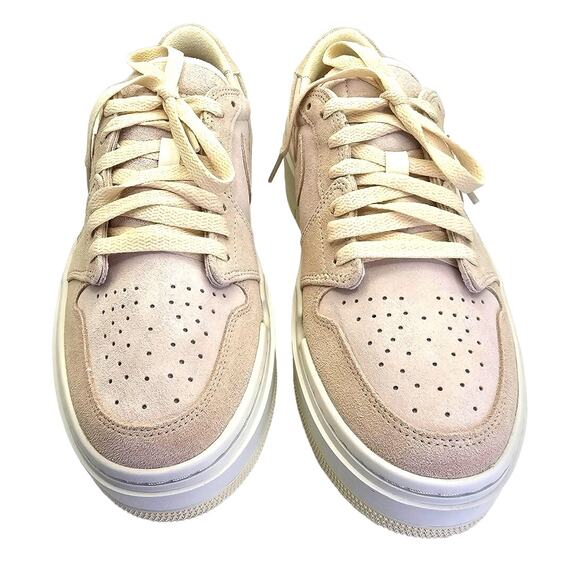 Nike Women's Air Jordan 1 Elevate Low Sail/Coconut Milk White NWT Sneaker - Picture 4 of 9